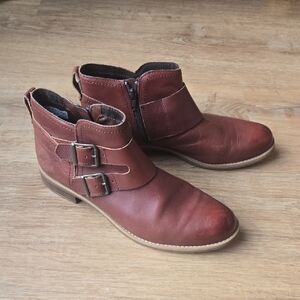 NWOT Timberland Women's Earthkeepers Savin Hill Double Buckle Ankle Boots Sz 11